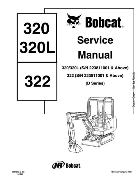 bobcat 320 mini excavator service repair manual|bobcat 320 parts diagram.